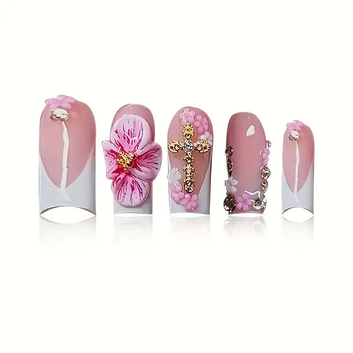 Artistic Floral Nail Art Extensions Kalsten 1787913849