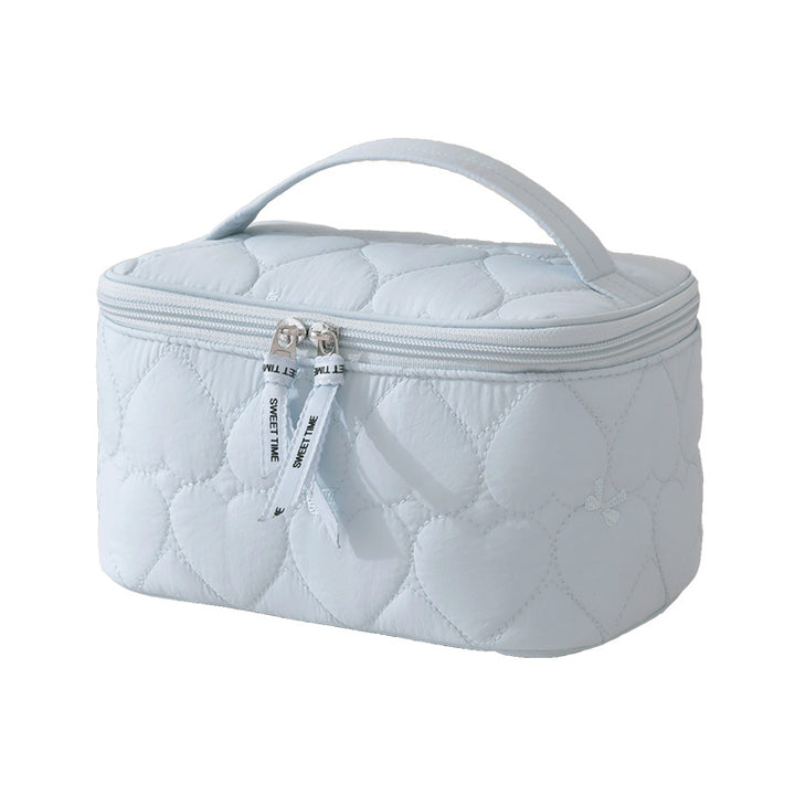 Quilted Makeup Storage Box Kalsten