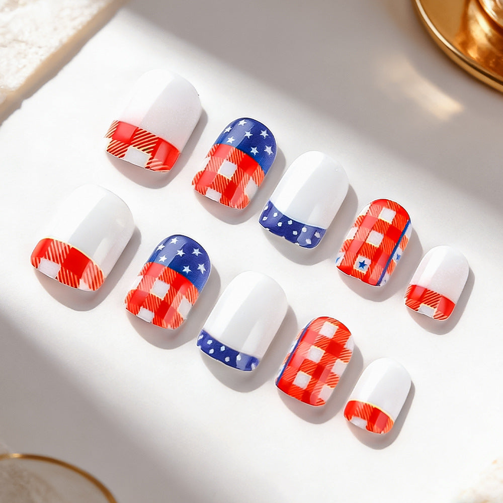 Patriotic Themed Nail Art Set Kalsten