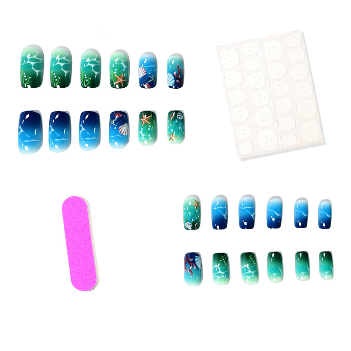 Nautical Themed Nail Art Kalsten