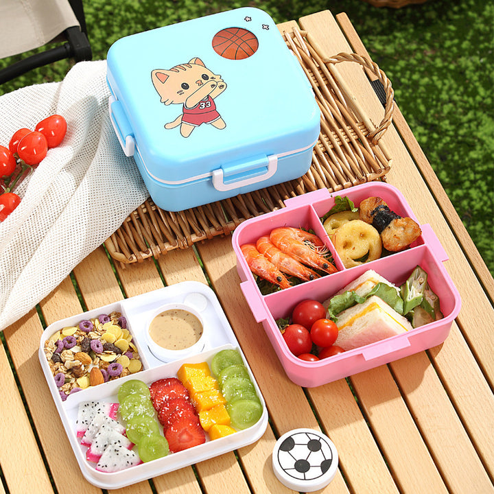 Fun-Themed Portable Lunch Box