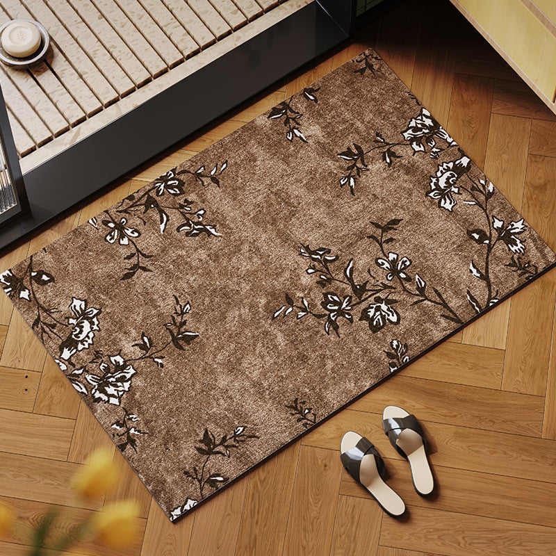 Elegant Floral Pattern Indoor Area Rug