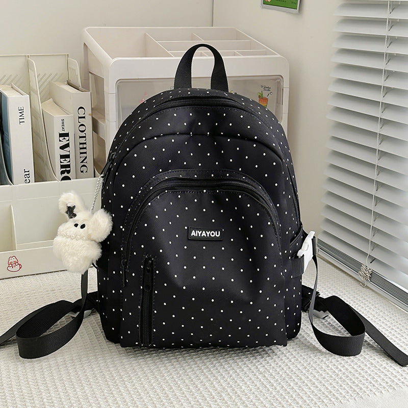 Charming Polka Dot Backpack