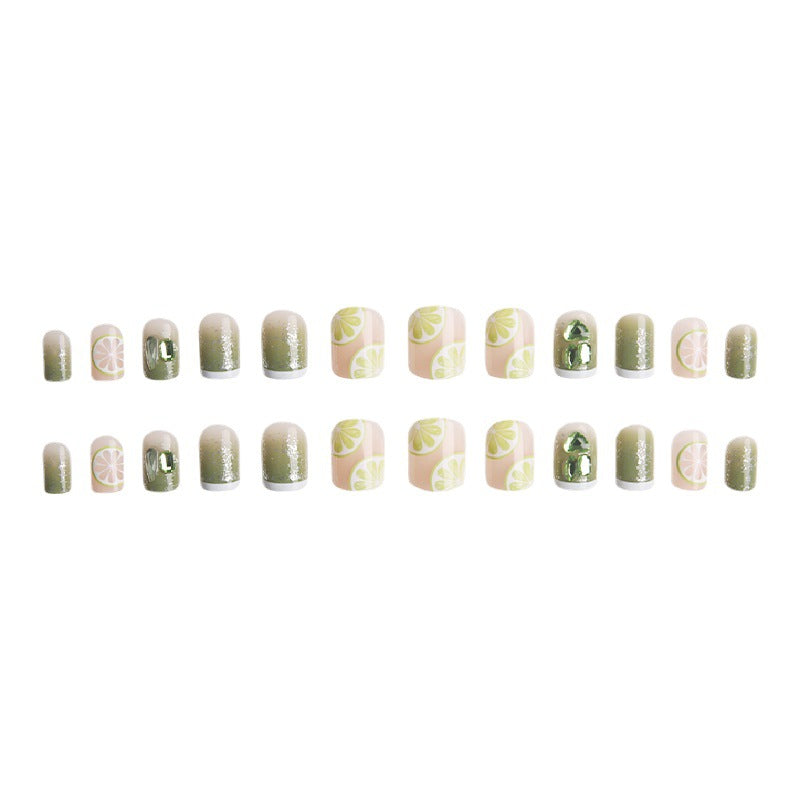 Artificial nail set with elegant crystal embellishments Kalsten