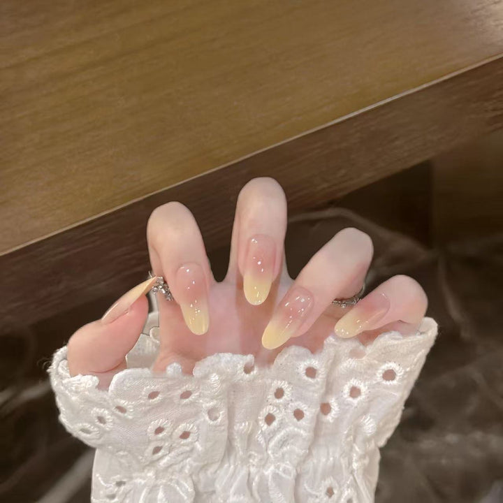 Artificial Nails in Modern Ombre Design Kalsten