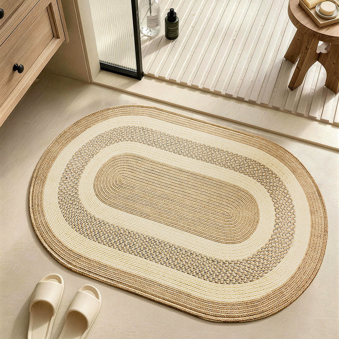Natural Fiber Bath Rug Kalsten