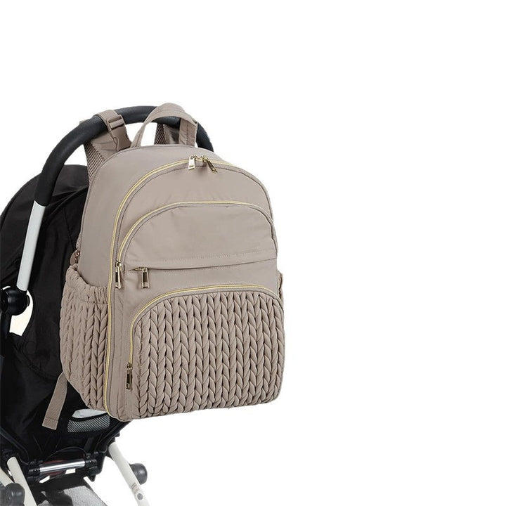 Trendy Backpack with Braided Design Kalsten
