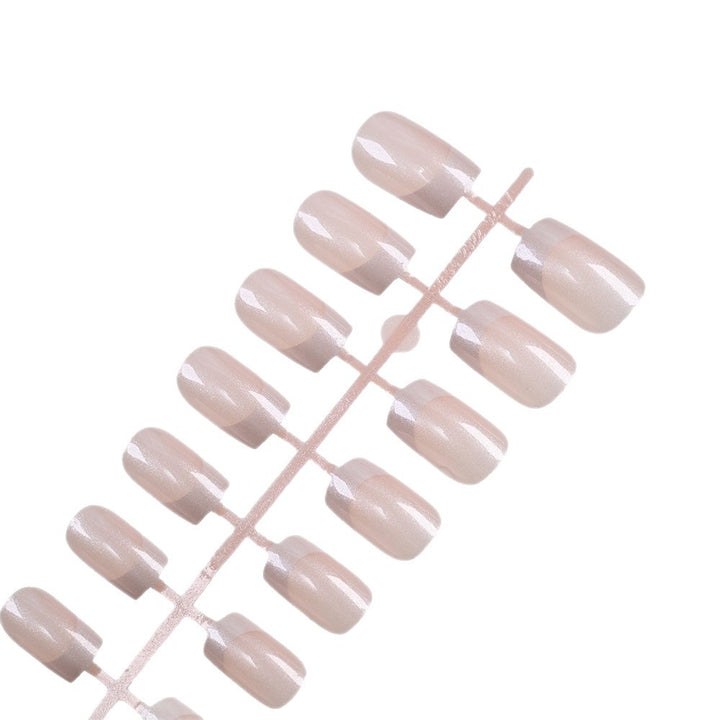 Elegant French Tip False Nails Kalsten