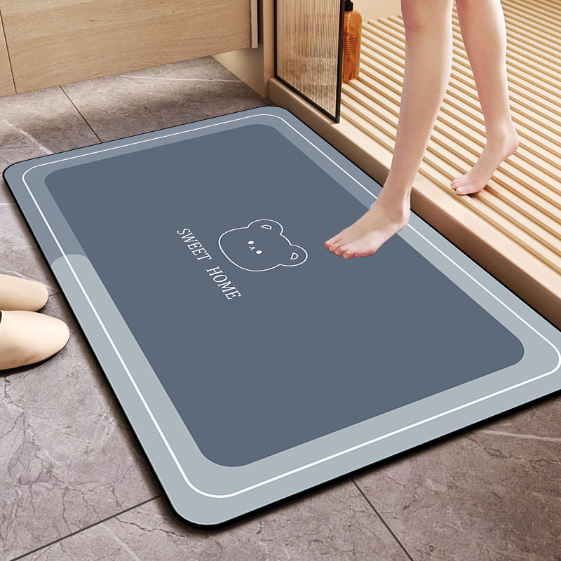 Absorbent Memory Foam Bathroom Mat Kalsten