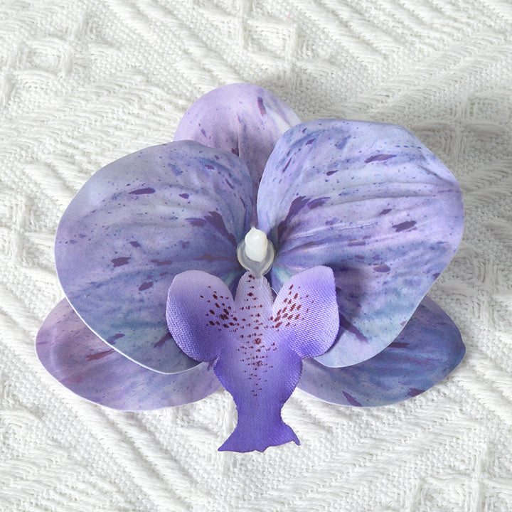 Artificial Orchid Hair Clip