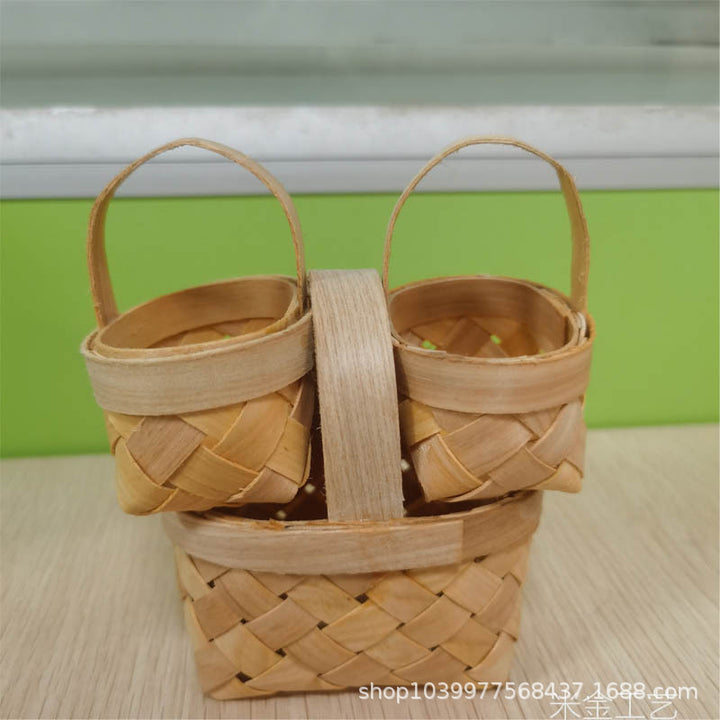 Handwoven Decorative Miniature Baskets Kalsten