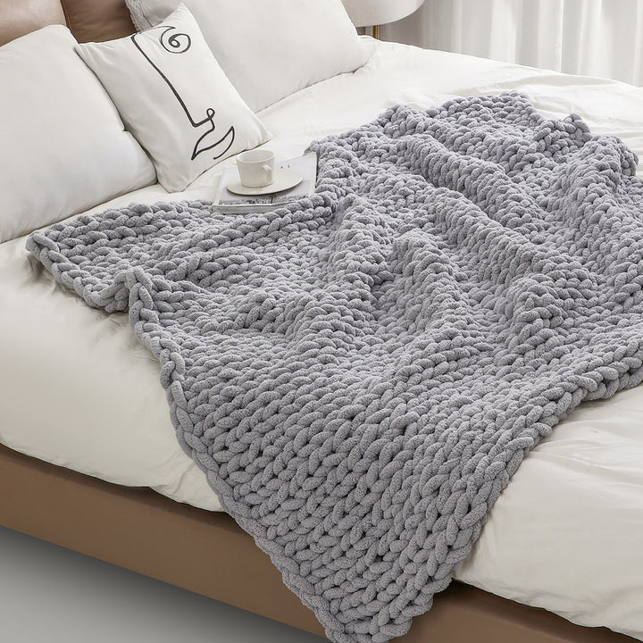 Chunky Knit Blanket