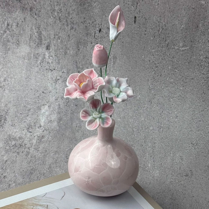 Elegant Floral Decorative Vase