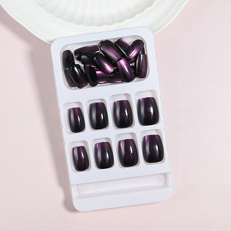 Glossy Square Press-On Nails Kalsten
