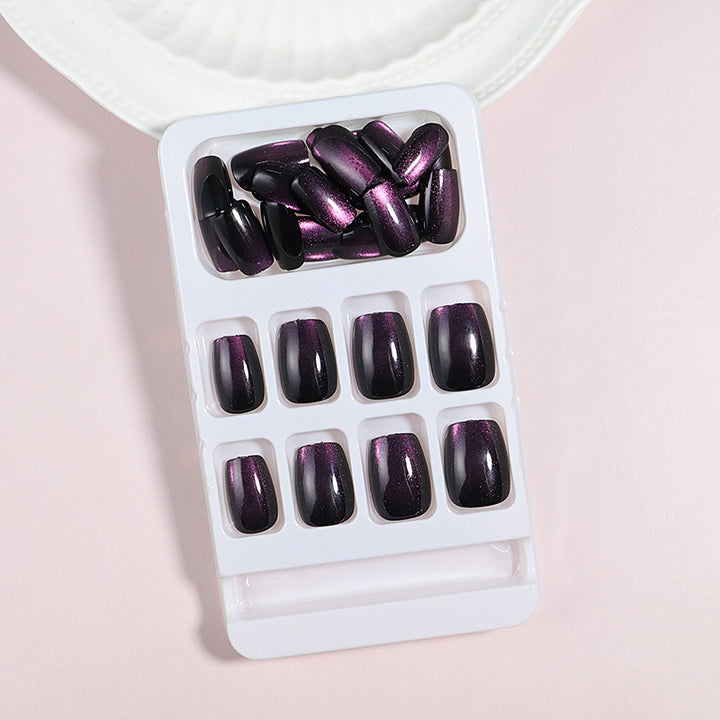 Glossy Square Press-On Nails Kalsten