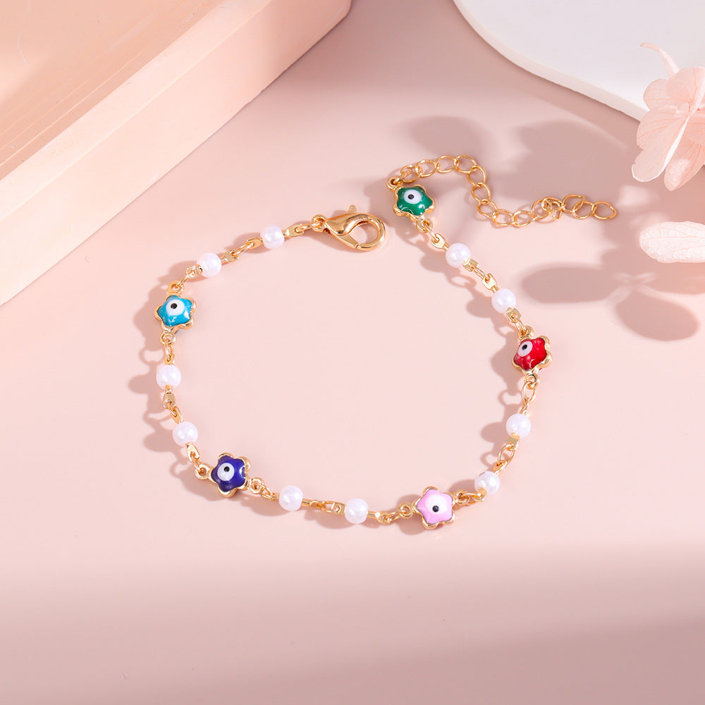Colorful Charm Ankle Bracelet Kalsten