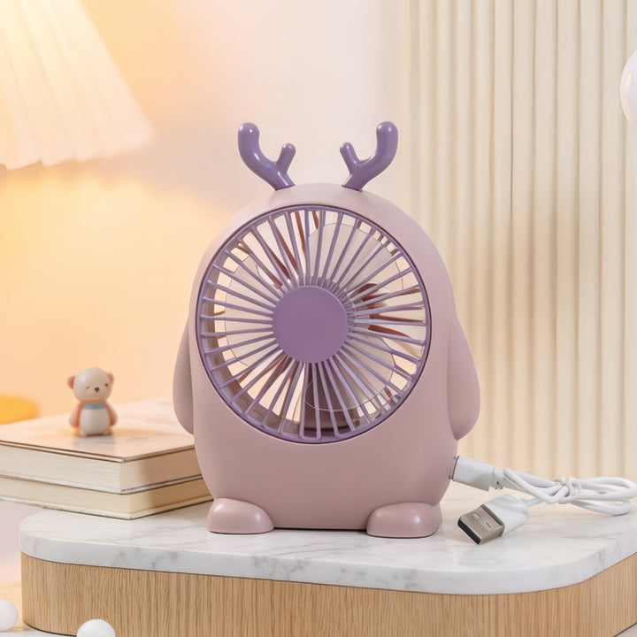Portable Mini Fan with Cryptic Animal Design Kalsten