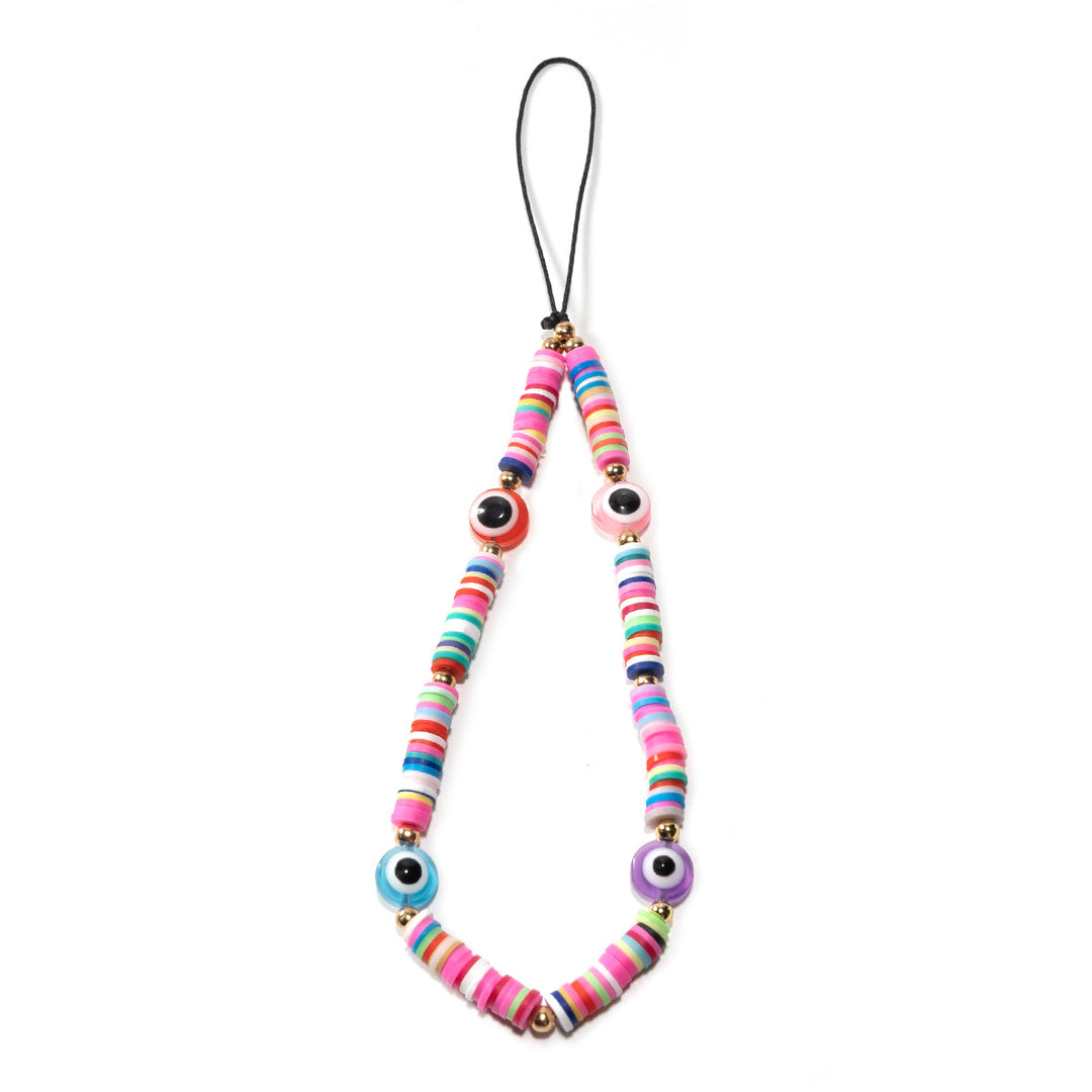 Beaded Smile Face Eyewear Chain Kalsten
