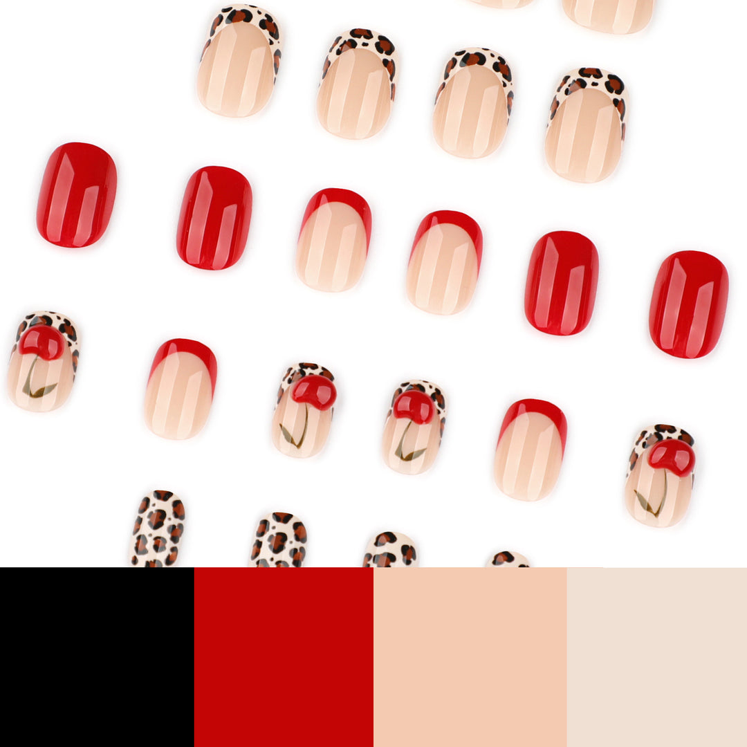 Exquisite Nail Art with Fruit and Animal Motifs Kalsten