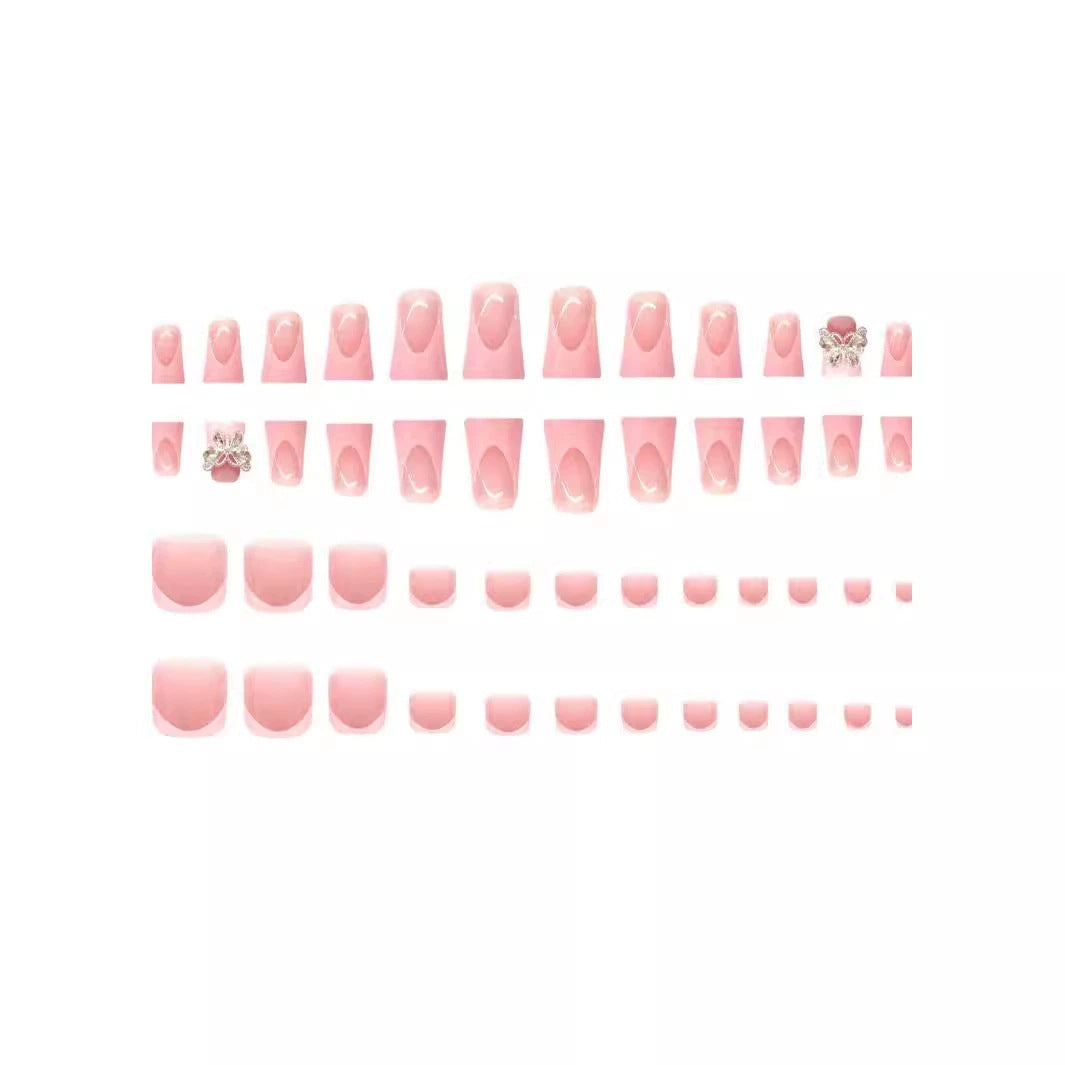 Elegant Acrylic Press-On Nail Art Kalsten