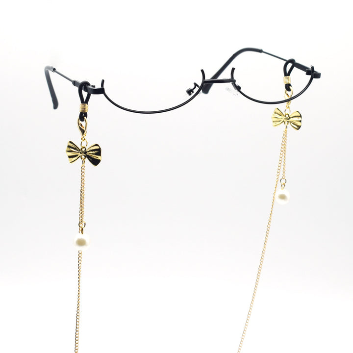 Elegant Double Chain Eyewear Holder Kalsten