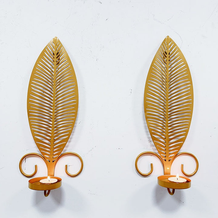 Decorative Leaf Wall Art Holder Kalsten