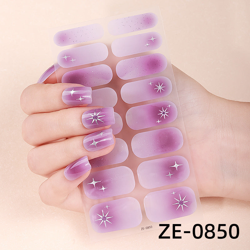 Starry Ombre Nail Wraps