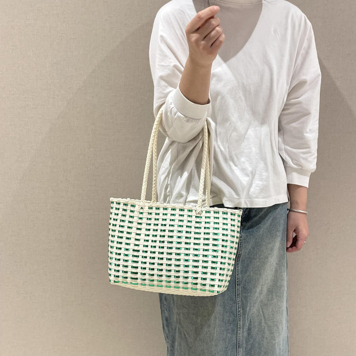Handwoven shopping and beach bag Kalsten