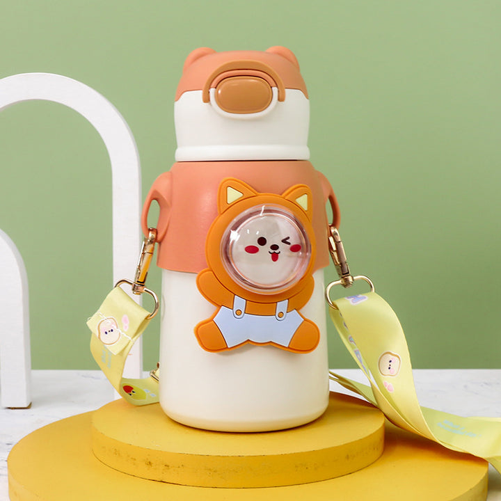 Women's Insulated Water Bottle with Cute Animal Design Kalsten