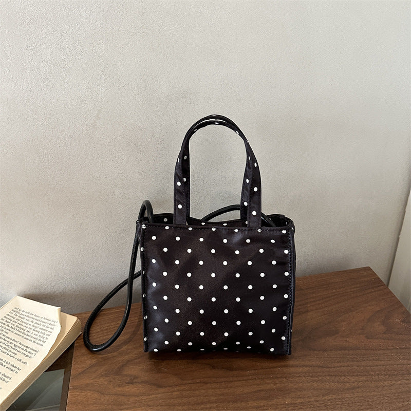Charming Polka Dot Mini Handbag