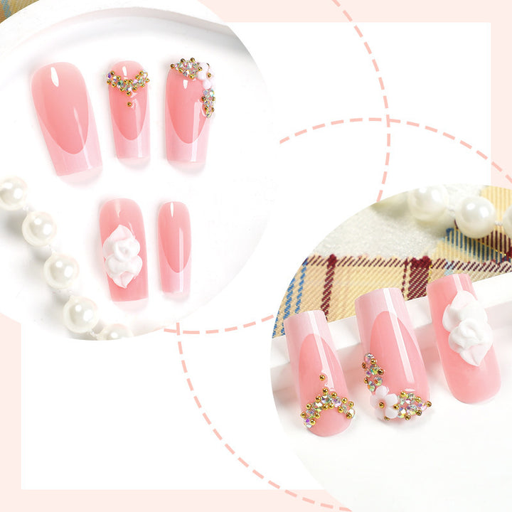 Decorative Floral Press-On Nails kalsten
