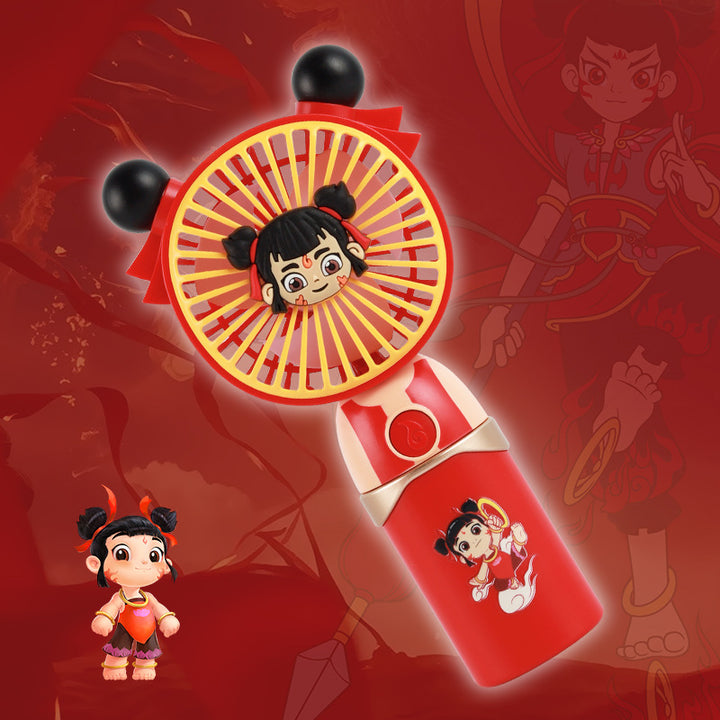 Unisex Portable Hand Fan in Comic Design Kalsten