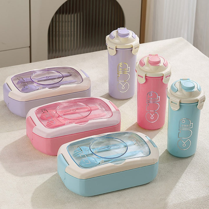 Stylish Lunch Box and Water Bottle Set
