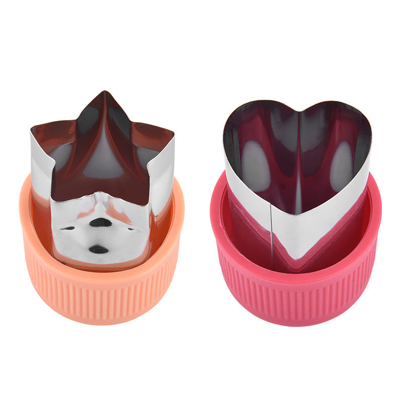 Cookie cutter set made of stainless steel with ergonomic handle Kalsten