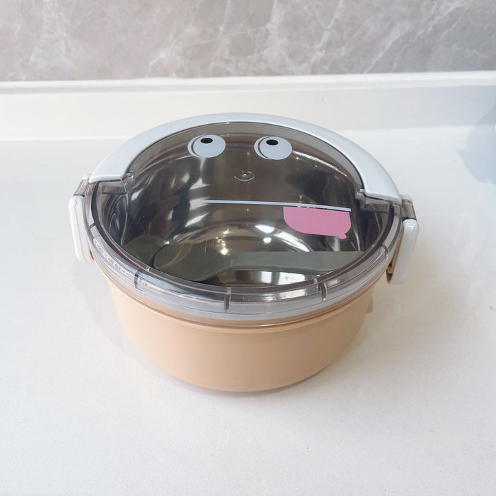 Playful Face Design Food Storage