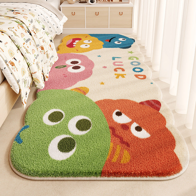 Cute Cartoon Monster Area Rug for Home