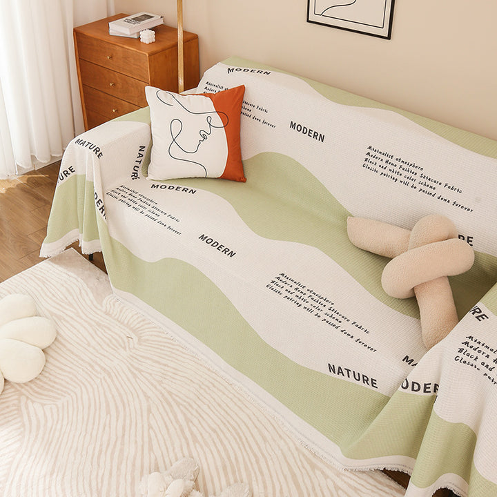 Soft Plush Bunny Pattern Throw Blanket