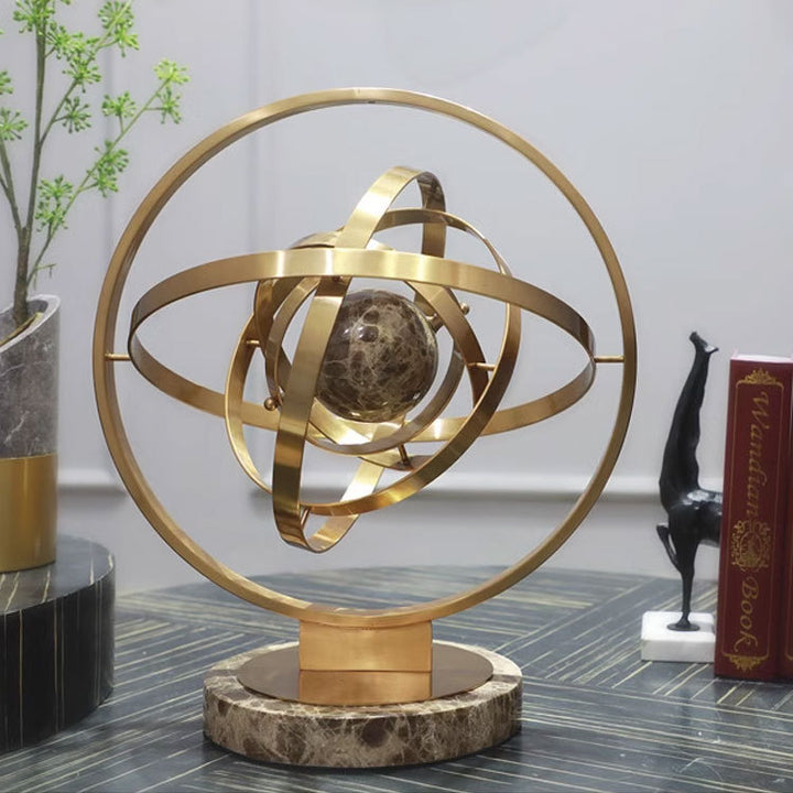 Decorative Orbital Table Sculpture