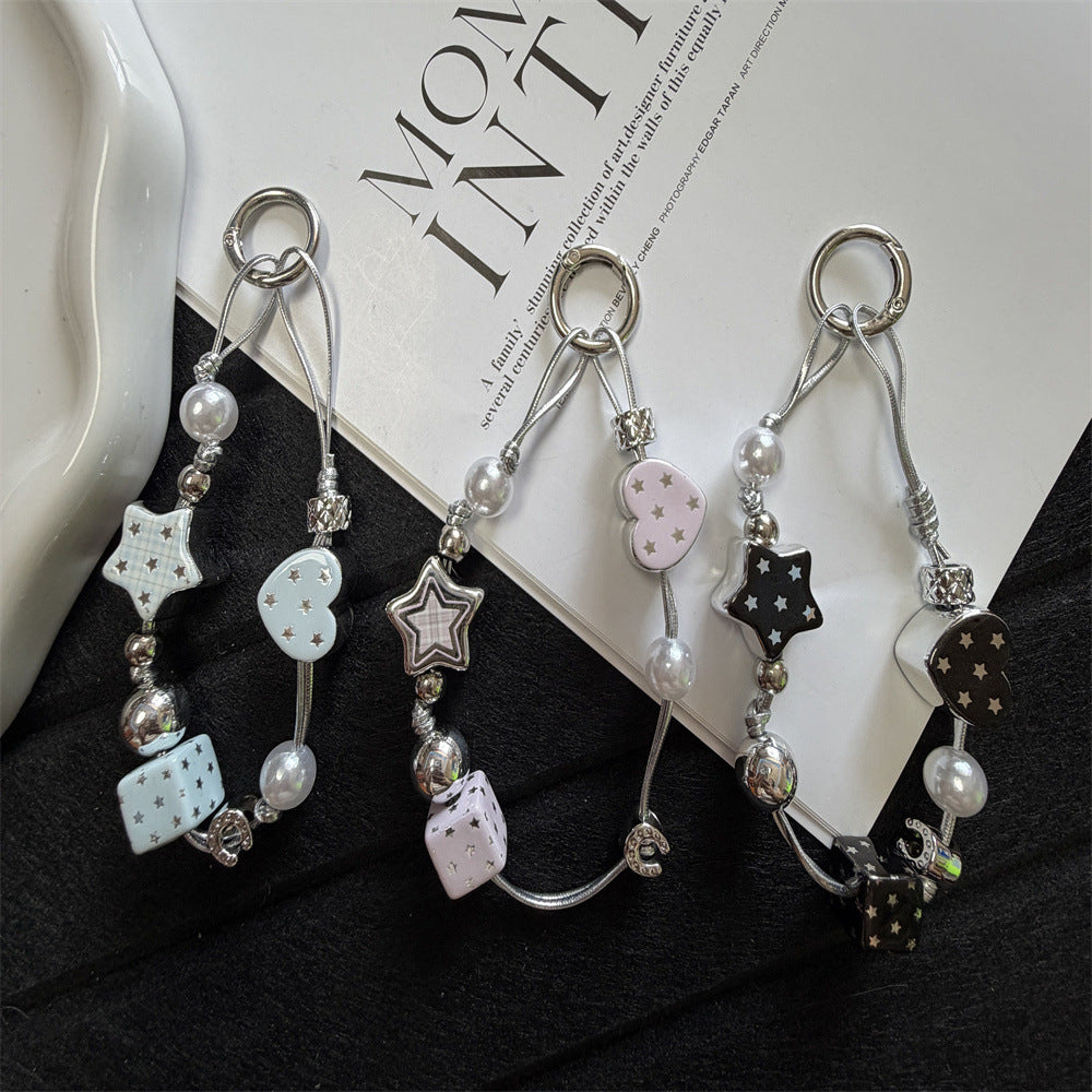 Decorative Bead Charm Phone Strap Kalsten