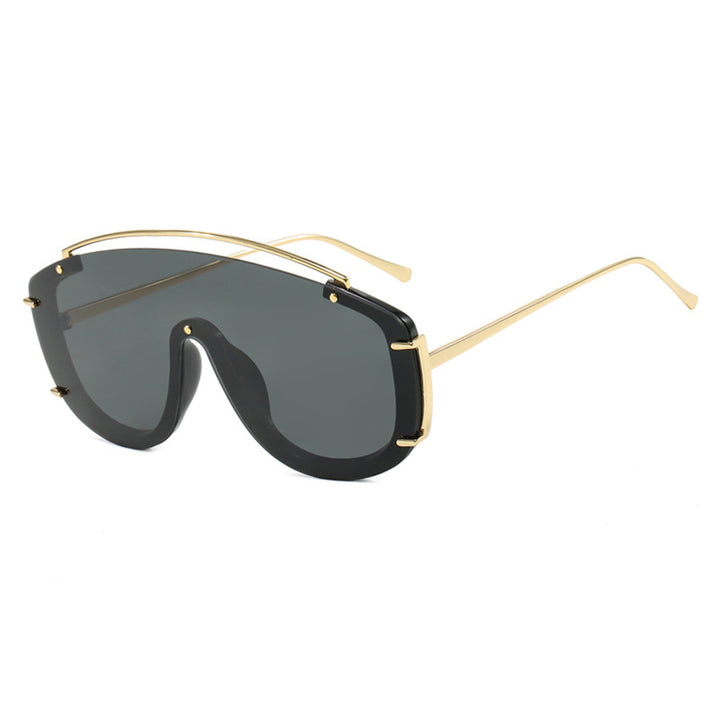 Ladies futuristic oversized sunglasses Kalsten