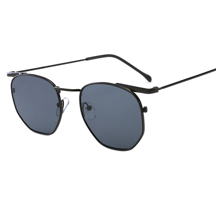 Women's fashionable rectangular glasses with elegant metal frame Kalsten