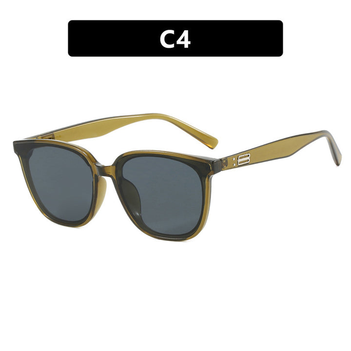 Ladies elegant sunglasses with trendy transparent frame Kalsten