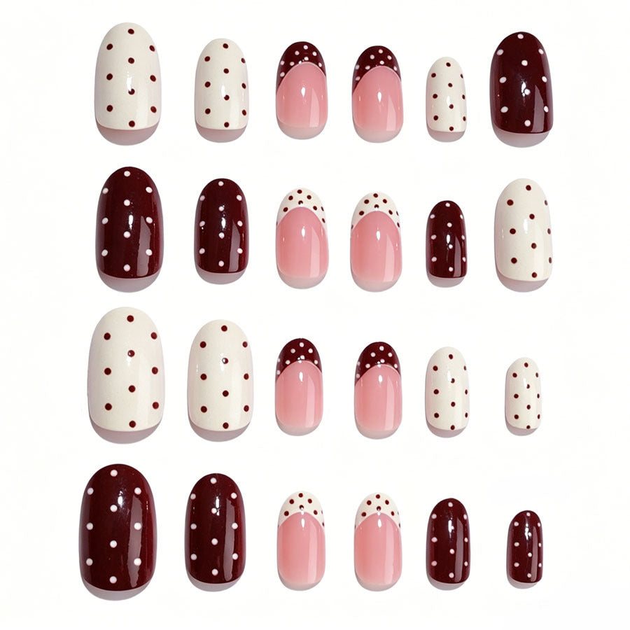 Chic Polka Dot Nail Art Set Kalsten