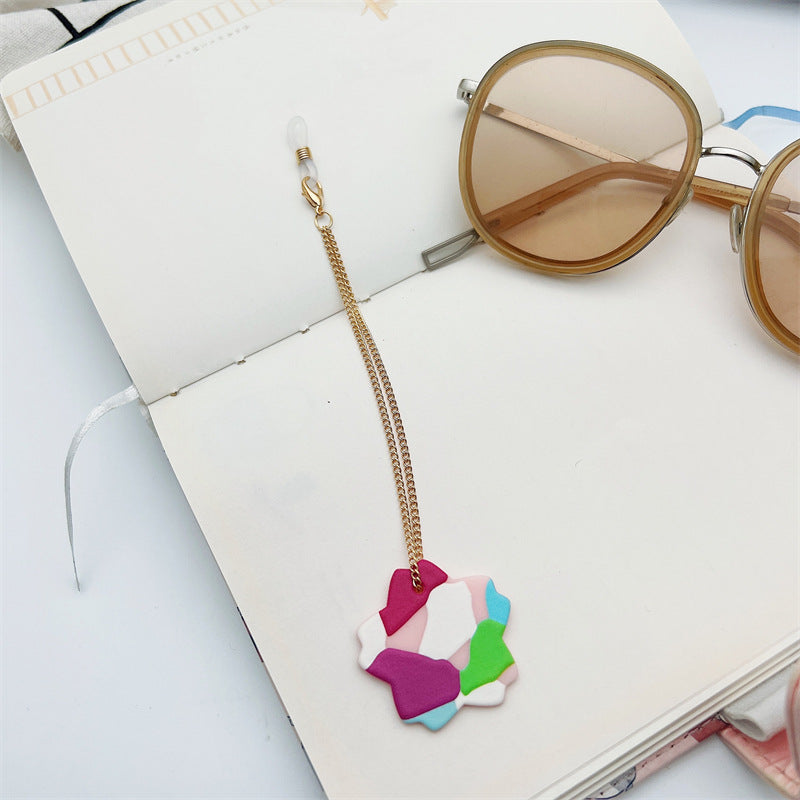 Heart-Designed Eyewear Chain Holder Kalsten