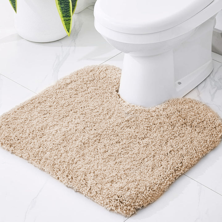 Plush Bathroom Toilet Mat Kalsten