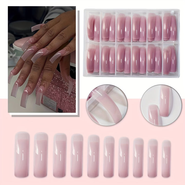 Long Coffin Nail Extensions Kalsten