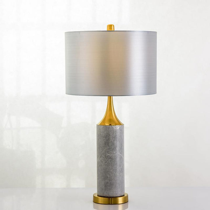 Chic Marble Accent Table Lamp
