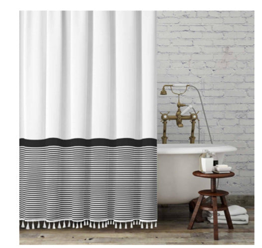 Chic Striped Shower Curtain Kalsten