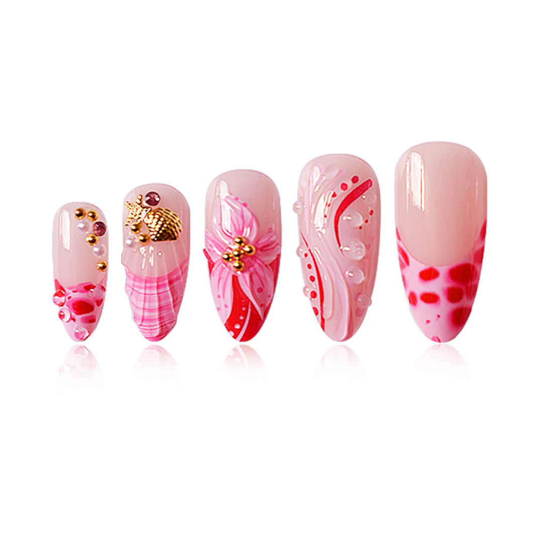 Decorative Stiletto Nail Art Extensions Kalsten