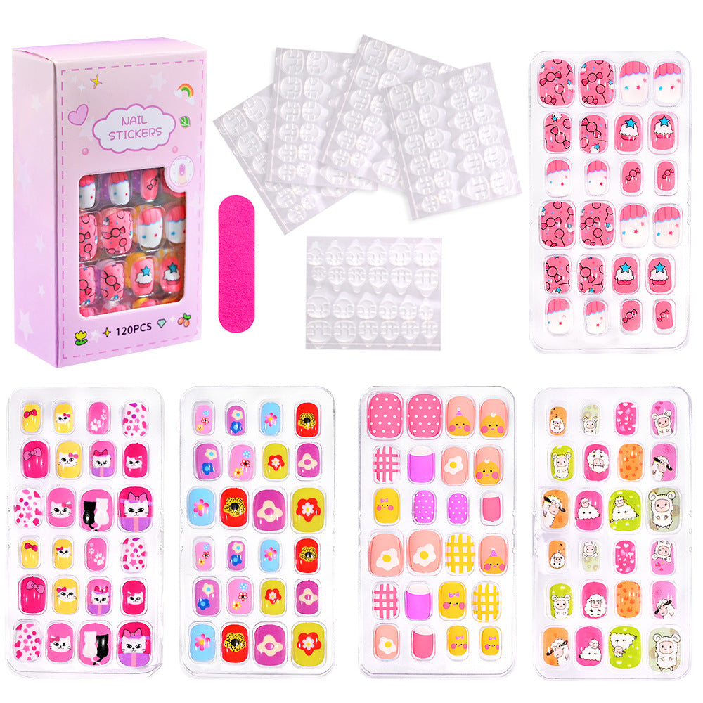 Fun Themed Press-On Nail Set Kalsten